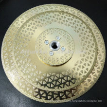 gold supplier good price sintered diamond cutting disk for marble cutting